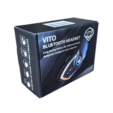 Bluetooth vito helm headset/intercom