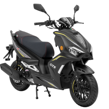 Gts Sportivo Matt Black/Yellow 45KM Versie 2026 E5+